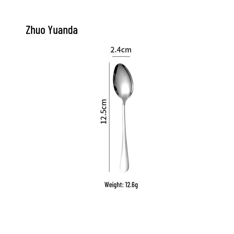 Zhuoyuanda 304 Stainless Steel Dining Spoons