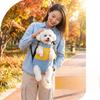 Pet Backpack for Outdoor Use, Portable Chest Four Legged Backpack for Dogs and Cats, Breathable Soft Bag for Travel