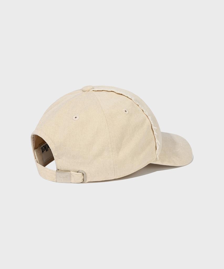 FALLETT Damaged Ball Cap Beige