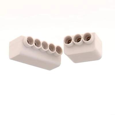 1/3PCS Screw Wiring Terminal Block High Power 1 In Multiple Out Cable Splicing 60A/400V 1-6mm2 Wire Connector