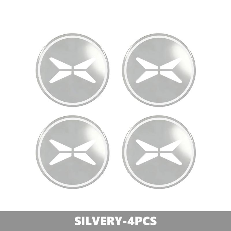 Car Wheel Center Hub Caps Badge Sticker Emblem Decals Accessories For Xiaopeng Xpeng G6 G9 G3 P7i X9 2023 2024 2025 P5 P7 N5 P7