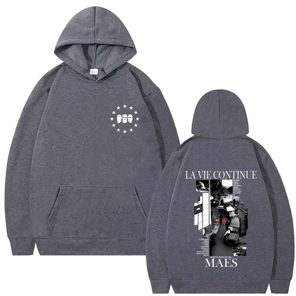 Continue Album Graphic Hoodie Men Women Hip Hop Fashion Pop Music Streetwear Men's Casual Pullover Hoodies