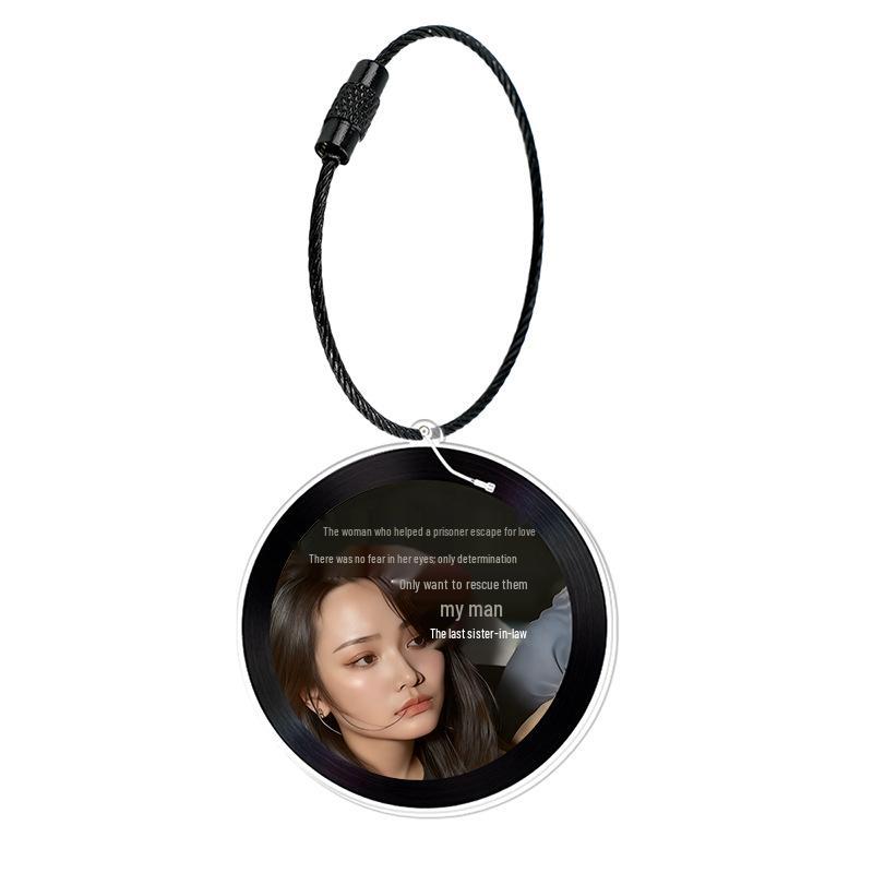 

Affectionate Sister-in-Law Anime Star Keychain from Cambodia for DIY Backpack Pendant 5.20cm (3mm Acrylic)