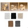Curly Artificial Faux Cloth Fleece for Coat Upholstery Blanket Home Decor Doll Puppet Hair