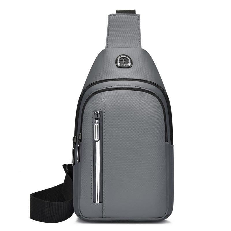 Geantă de piept unisex Geantă simplă de depozitare Rucsac mic de călătorie ușoară Geanta de cruce la modă Casual Genți de o singură mână