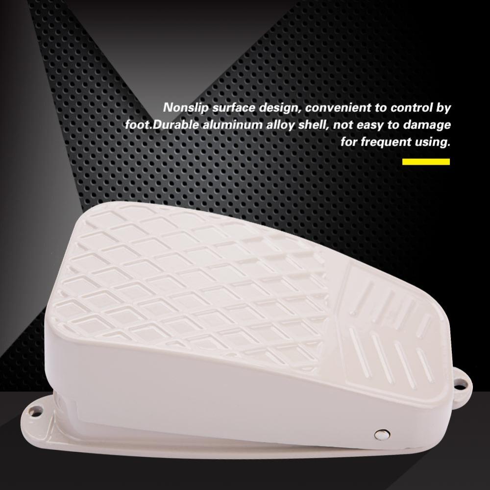 Nonslip Foot Pedal Switch Aluminum Alloy Treadle Controller Foot Switch  Welding Machine