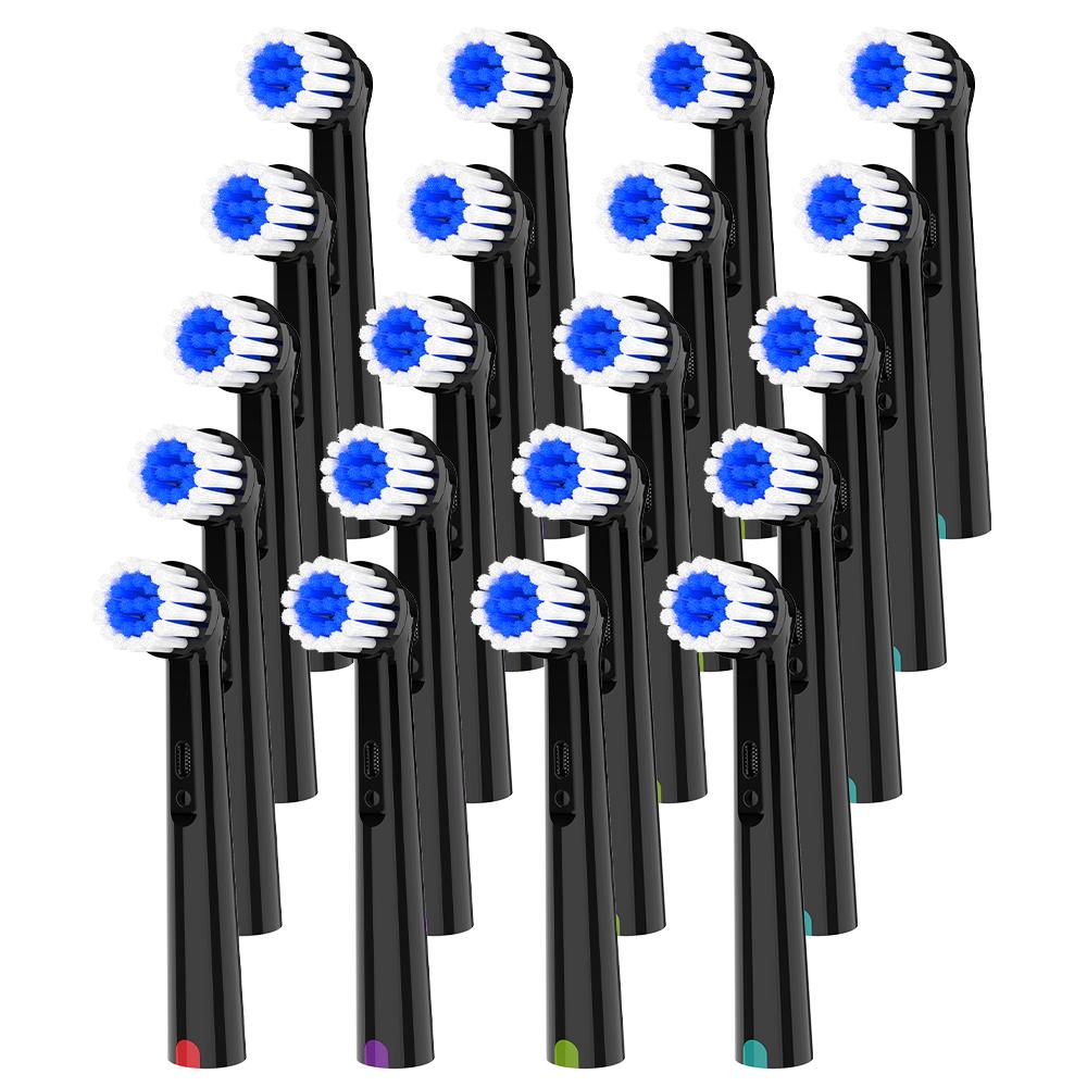 4-12-20 Pcs Soft Replacement Brush Heads Compatible with Oral B Electric Toothbrush, Toothbrushes Head Refills for Pro 1000 7000