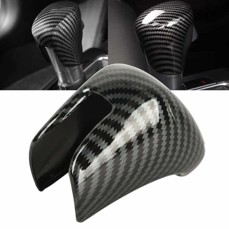 Gear Shift Knob Head Cover Carbon Fiber Color Decorative Prevent Scratch for Honda CR-V RS 2023 Onwards Shifter Knob