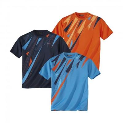 Atlas For Men Mens Sporty T-Shirt (Pack of 3)