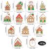 Christmas Pendant Gingerbread Man Christmas Tree Decorations Atmosphere Sense Of Joy And Cute Style