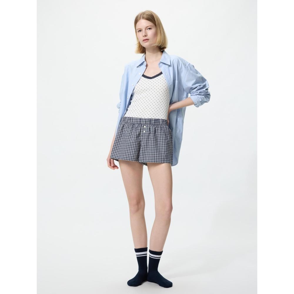 Uniqlo Japan Cotton Boxer Easy Shorts