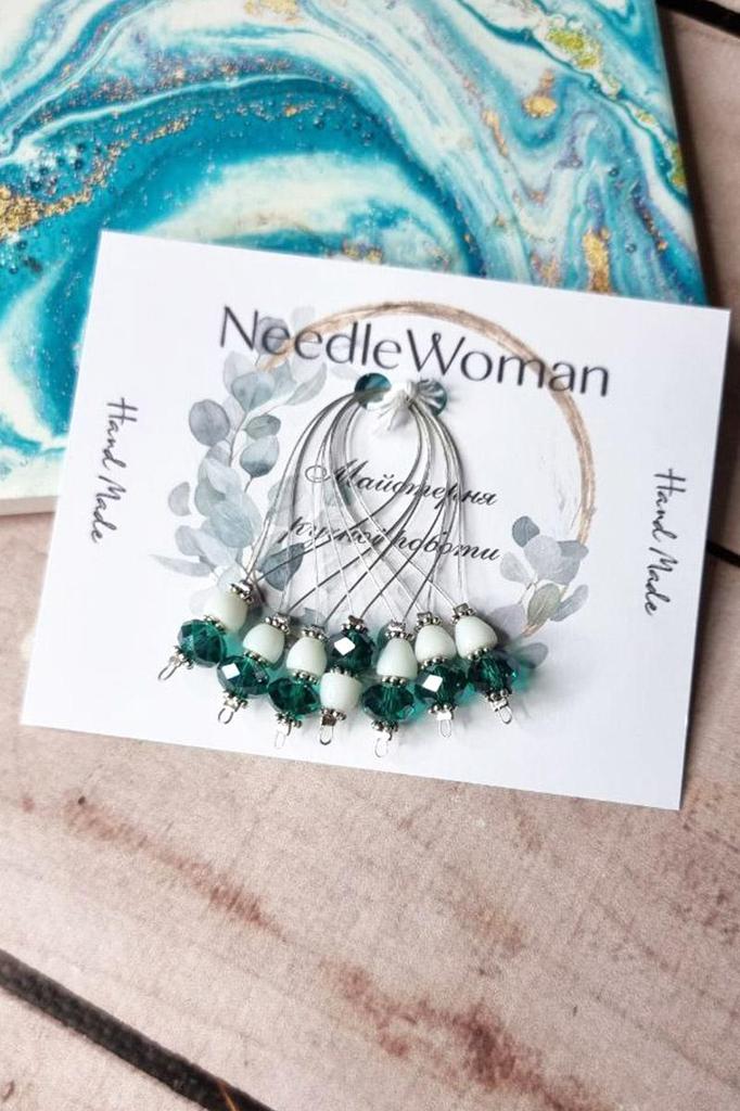 Maschenmarkierer Set • 7 Handgefertigte Strickaccessoires