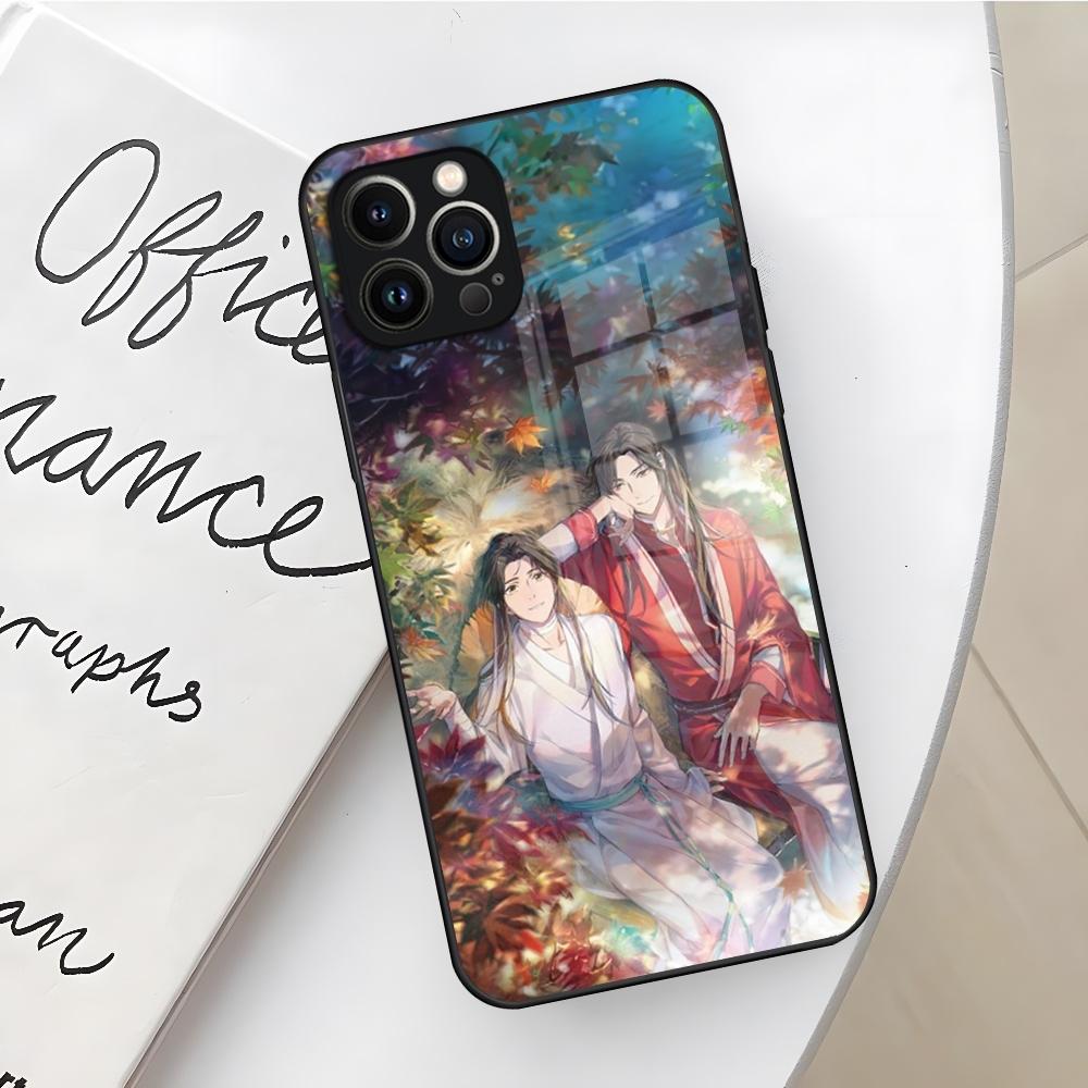 Heaven Official S Blessing Phone Case for Iphone 17 16 Air 15 14 12 11 13 Pro Max Mini X Xr Xs Se Puls Glass Cover