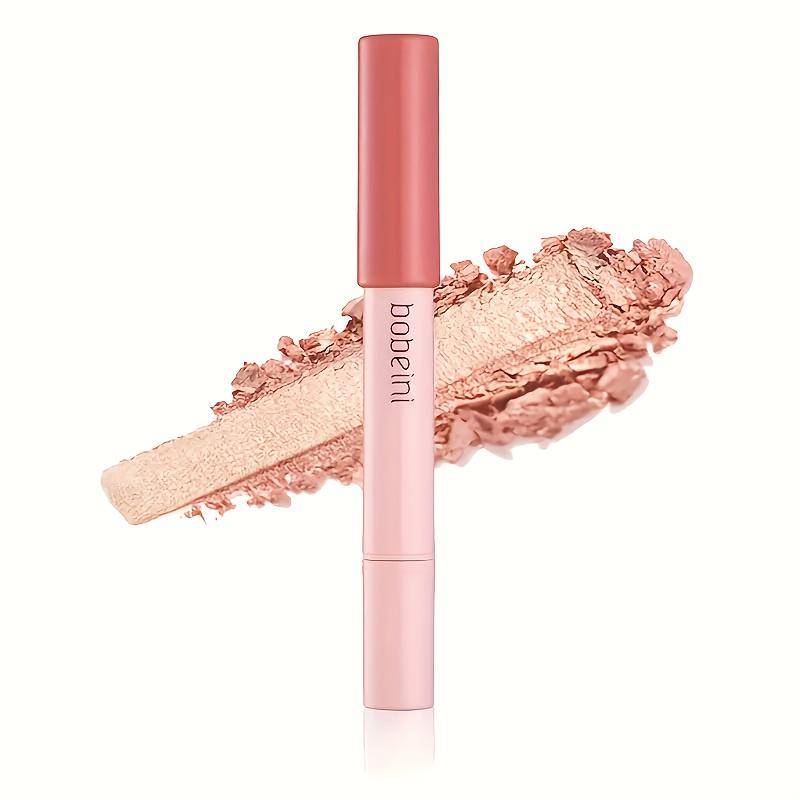 Mehrfarbiger Lidschatten-Highlighter-Stift Wasserdicht Wischfest Perlglänzendes Glitzer-Finish Lidschattenstift Perfekt für Augen-Make-up und Konturierung