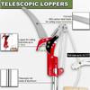 Tree Pruner Pole Saw Lightweight Trimmer Scissors Extendable Tree Pruner For Backyard Orchards Flowers Vineyards Large Farmlands