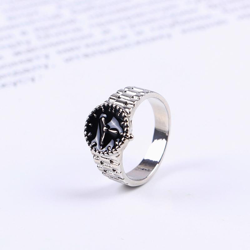 

1 шт. кукольный домик миниатюрная модель часов кукольные украшения декор игрушка серебряный