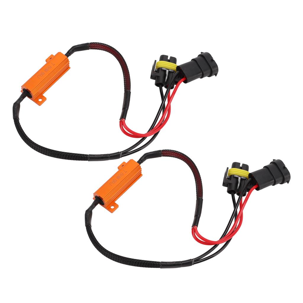 2 STÜCK LED Licht Widerstand Alles in einem Design Feine Verarbeitung Leicht Tragbar LED Rücklicht