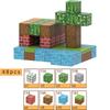 48pcs Magnetic Blocks Stem Montessori Sensory Toys For Toddlers Gifts For 3+ Years Old Construction Toys