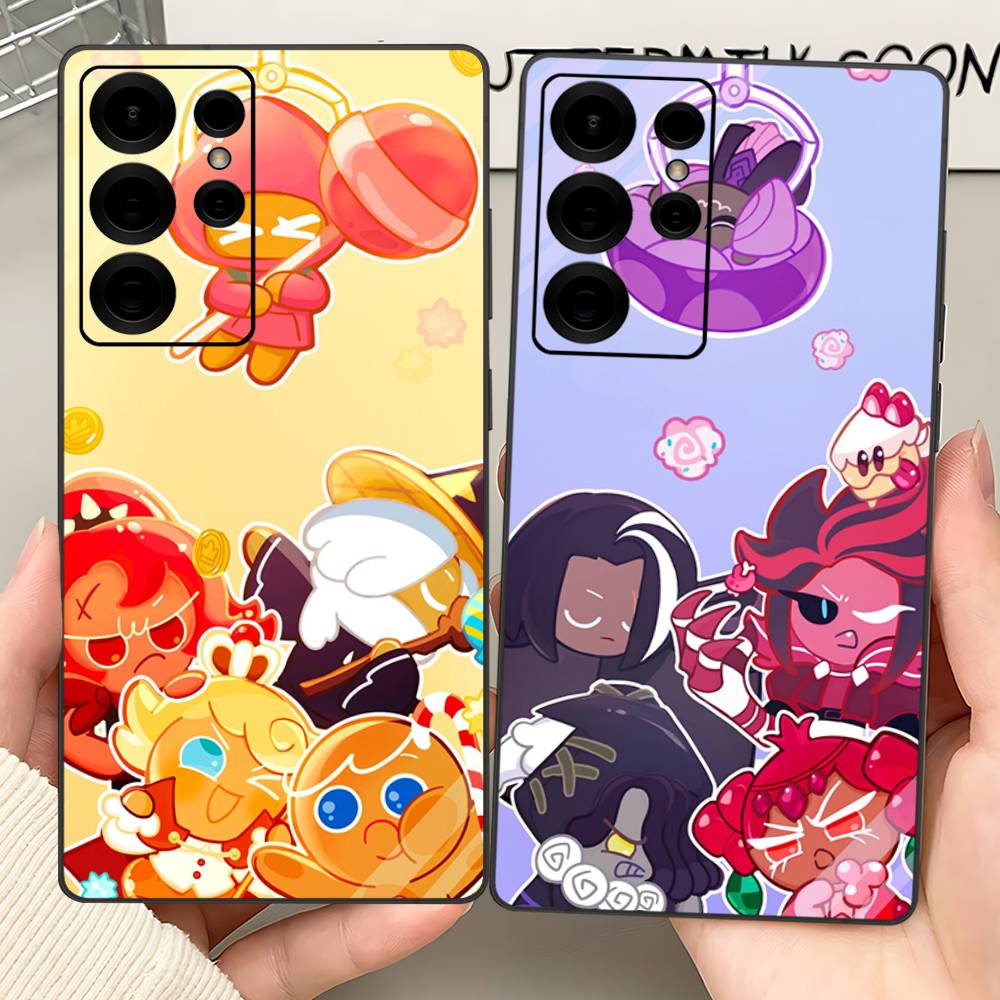 Game C-Cookie R-Run K-Kingdom Phone Case For Samsung S 24 Fe 25 Ultra Plus 20 Lite 21 30 22 23 24 22 Ultra 5G Fundas
