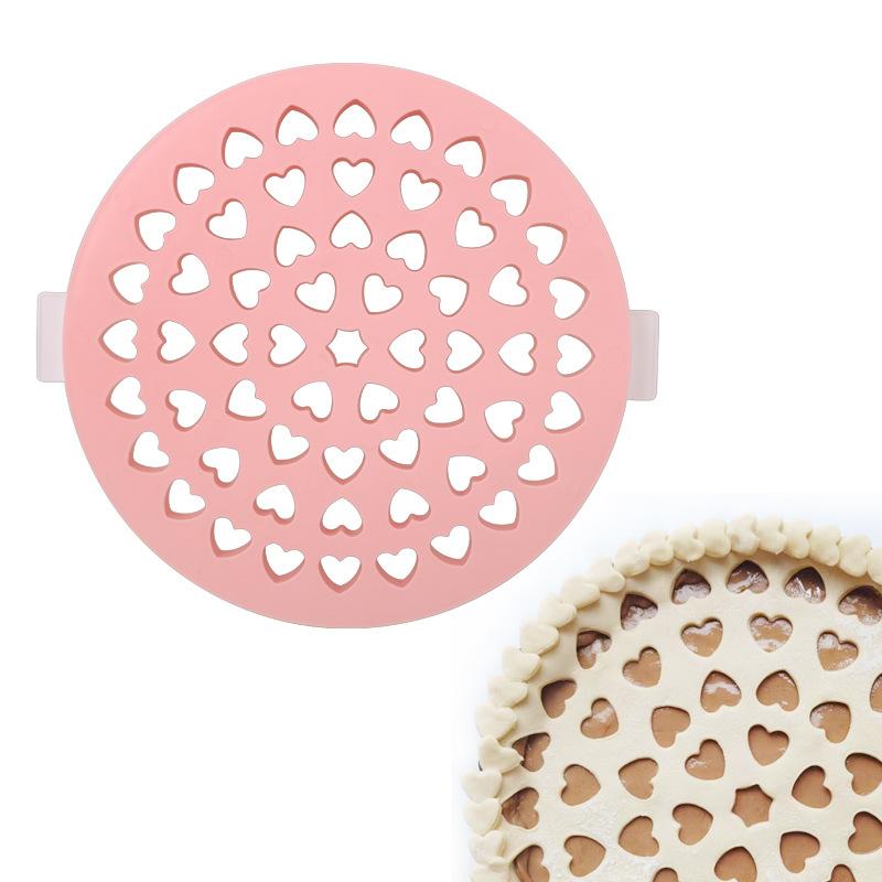 Apfelkuchen Sonnenkuchen Großes rautenförmiges Herz Vierblättriges Kleeblatt Kleine rautenförmige Pizza Dekorationswerkzeuge Backutensilien