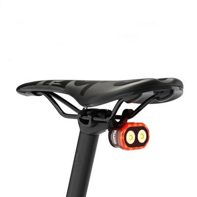CYCLAMI Bicycle Tail Light with Smart Brake 20 Lighting USB IPX6 High LED Battery Level Easy Installation for Road Cross and Cycling Auto-On, Warning,