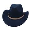 Felt Hat Outdoor Vintage Jazz Hat Vacation Travel British West Cowboy Hat