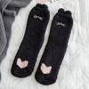 New Thermal Slipper Ankle Socks Women Girls Short Socks Winter Plush Bed Socks Fleece Sock Boots Fluffy Soft Warm Lounge Socks