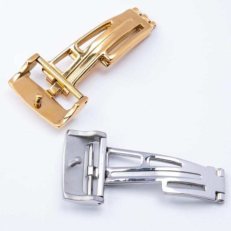 Folding Clasp 18mm TopStainless Steel Fold Buckle For AP Strap For Audemars Belt For Piguet Accessories Leather Rubber Watchband