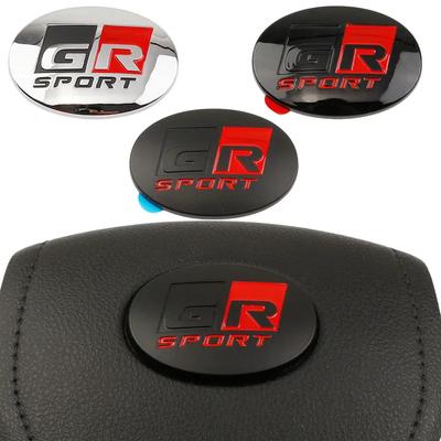 Pro T-oyot-a GR Sport Logo Kryt volantu Samolepka Emblém Odznak Obtisky pro YARiS Corolla RAV4 C-HR Camry Supra Prado Tacoma