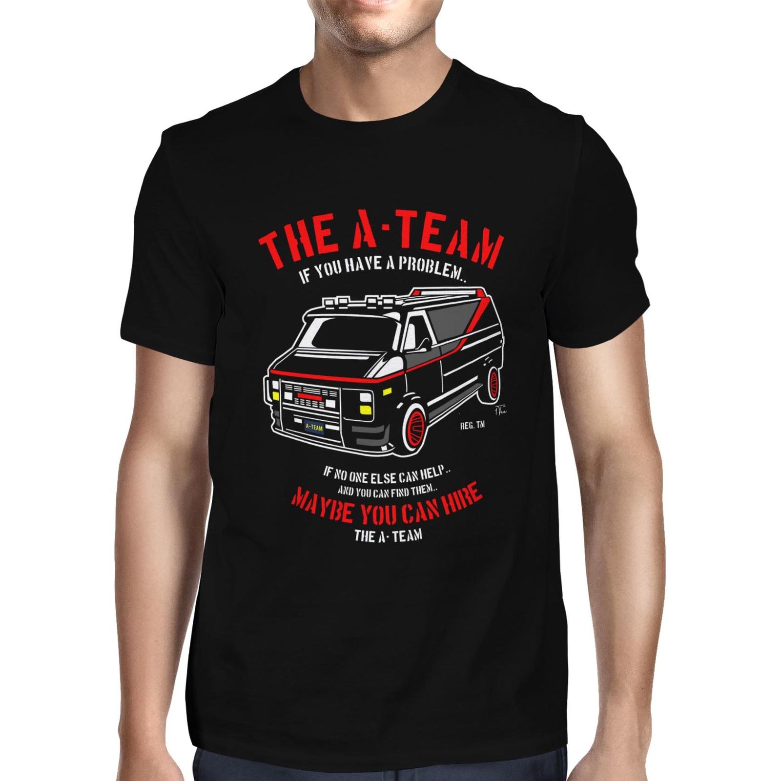 1Tee Mens The A-team Retro Van T-Shirt S