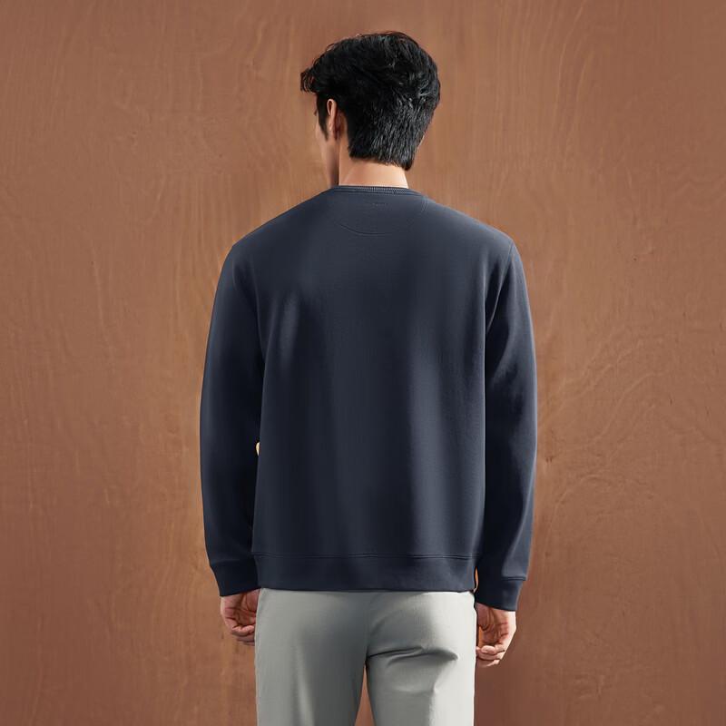 Men's Air Layer Fabric Long Sleeve Business Casual Sweatshirt
