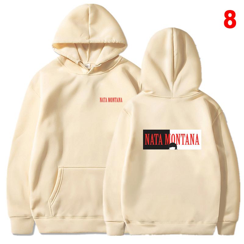 Herrenmode Langarm Hoodies Damen Cool Lässig Harajuku Hip Hop Streetwear Pullover Sweatshirts Sudaderas Cano Nata Montana