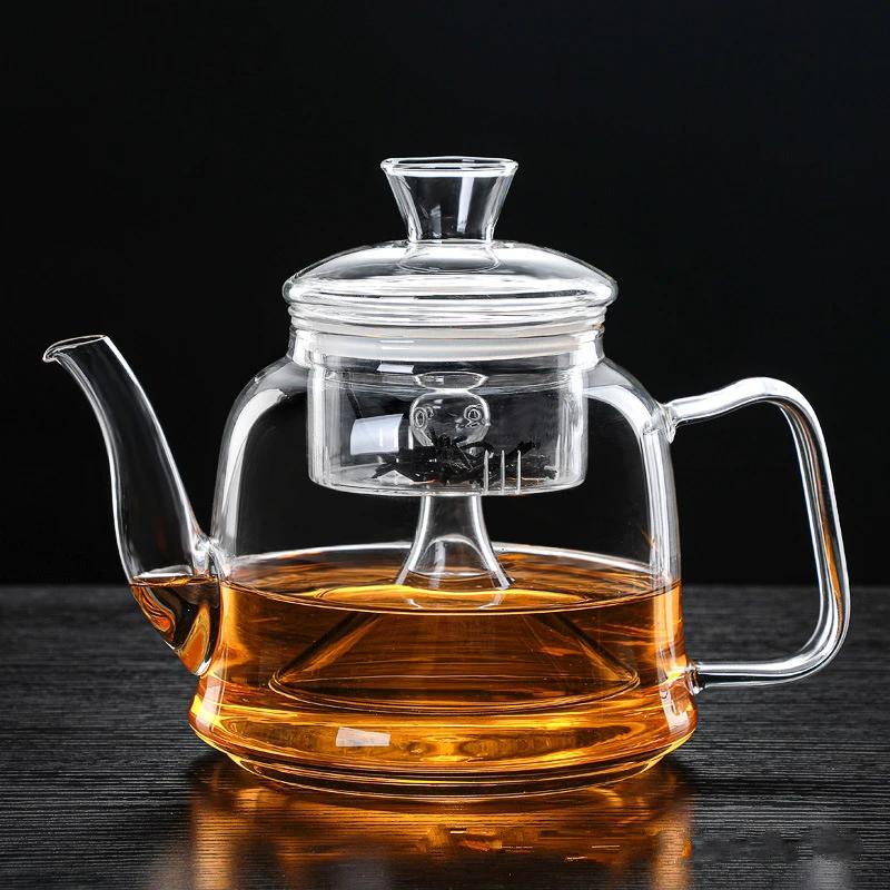 Tekanna Vattenflaska Svanhalsvattenkokare French Press Glas Med lock Termosflaska Hushållsapparat Köksredskap Elektrisk Gryta