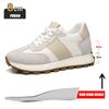 Fashion Genuine Leather Men Sneakers Elevator Shoes Hidden Height Increasing Shoes Men 8 6CM Sports Casual Flat Oxfords Man Heightening