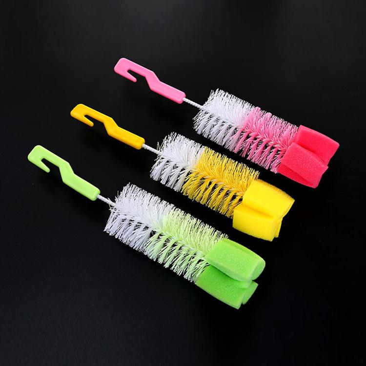 Кухонные принадлежности Щетка для мытья чашек Щетка для детских бутылочек Изолированная — фото 3