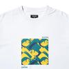 Spalding Go Parka Edgar Playground T-Shirt, White, Medium, SMT25052
