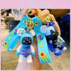 Colorful Resin Bear Keychain For Couples And Friends Perfect Gift Idea