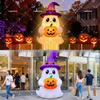Halloween Ghost Festival LED Inflatable Haunted House Decorations for Indoor/Outdoor