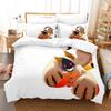New Personality 3D Printed Anime Blazblue Bedding Set Cartoons three-piece set Adult Kid Bedroom Duvet cover Sets Home Textiles