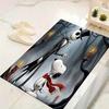 1Pc Nightmare Before Christmas Rug Office Carpet Indoor Outdoor Doormat Nonslip Soft And Comfortable Living Room Christmas Halloween Gift D91892