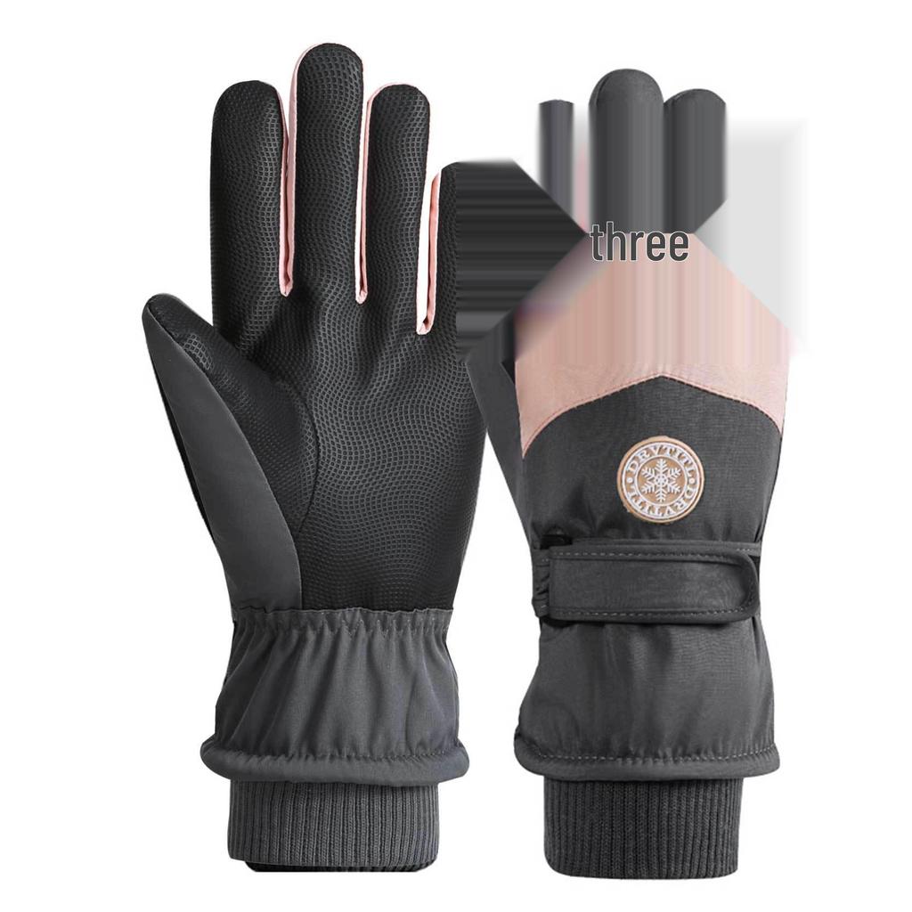 Unisex Winter Skihandschuhe: Touchscreen, Fleecegefüttert, Winddicht & Wasserdicht zum Radfahren