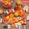 Kids' Pretend Play Fast Food Kitchen Set - Burger, Fried Chicken & Western Cuisine Cooking Toy
