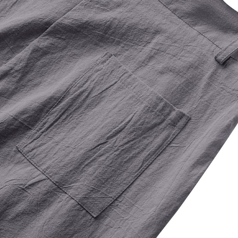 Men's Gurkha Casual Loose Straight Suit Pants.