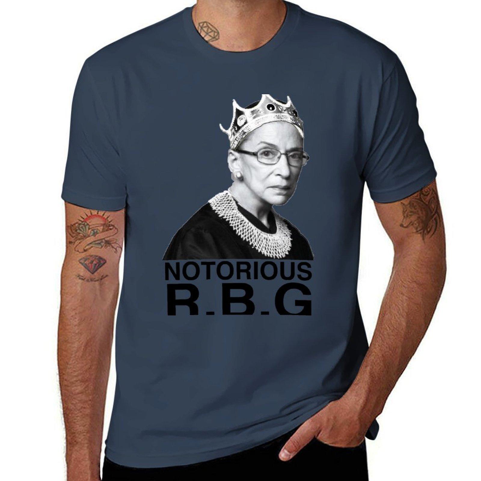 Notorious Rbg Tshirt Simple Print Design Tshirt S