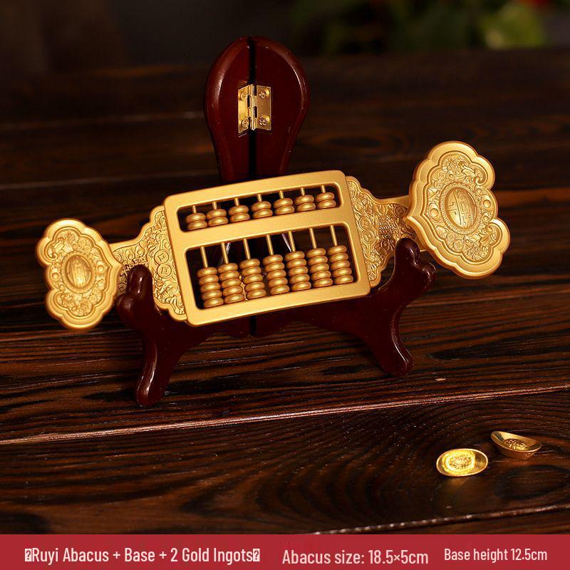 Ruyi Abacus Ornament: Bestselling Housewarming & Office Decoration Gift