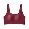 Women's No-Wire Support Bra: Comfortable, Side-Smoothing, Anti-Sagging, Thin Style with Wide Straps