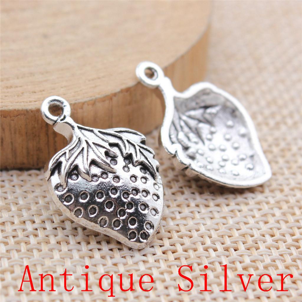Food Fruit Shaped Charms Pendant For Bracelet Necklace Jewelry Making Craft Findings