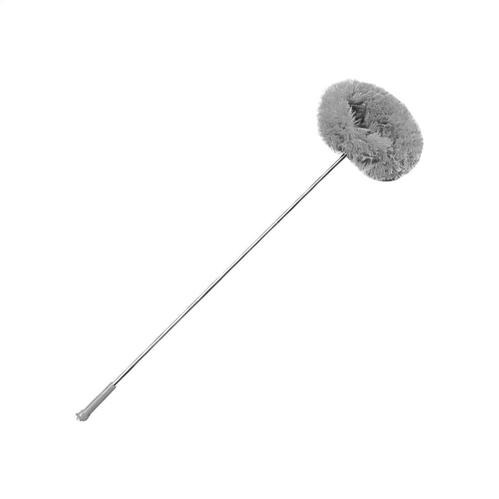 Fan Duster  with Extension Rod Retractable Dust Brush Long Microfiber Dust Brush Reusable Washable Ceiling Cleaning Tool