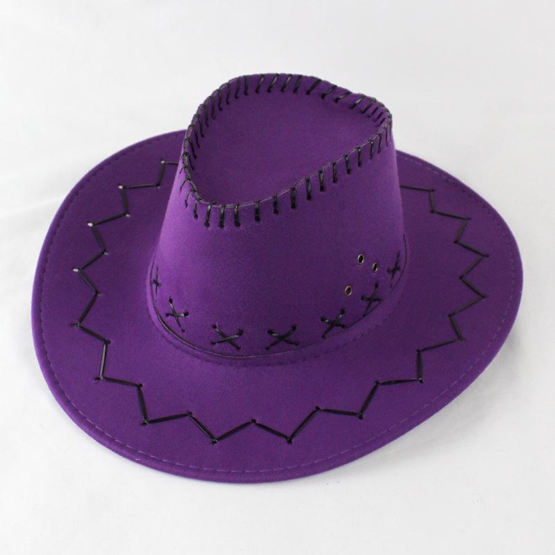 Men's and Women's Wide Brim Denim Western Sun Hat