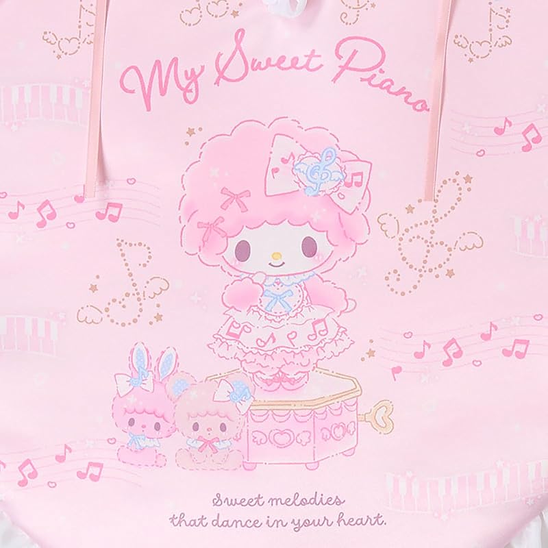 SANRIO Tote Bag (Piano-chan's Dress-Up Piano Recital) My Sweet Piano A4 size, suitable for ages 3 and up, 264113